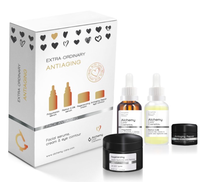 Alchemy Care Cosmetics Extra-Ordinary Antiaging Zestaw Kosmetyków do Pielęgnacji Twarzy