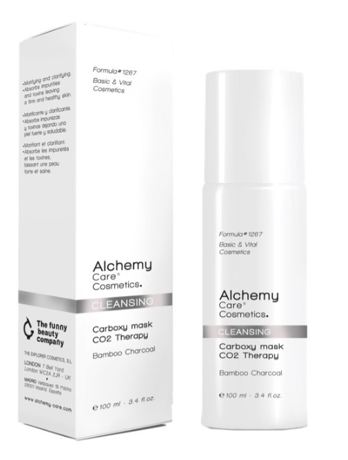Alchemy Care Cosmetics Carboxy Mask CO2 Therapy Oczyszczająca Maska do Twarzy 100ml