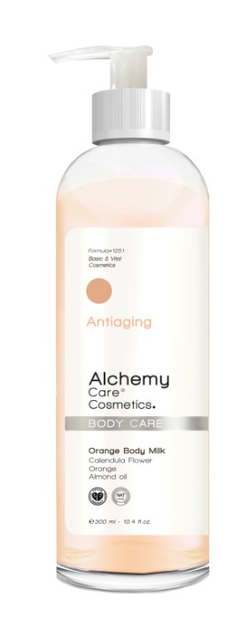 Alchemy Care Cosmetics Orange Body Milk Przeciwstarzeniowe Mleczko do Ciała 300ml