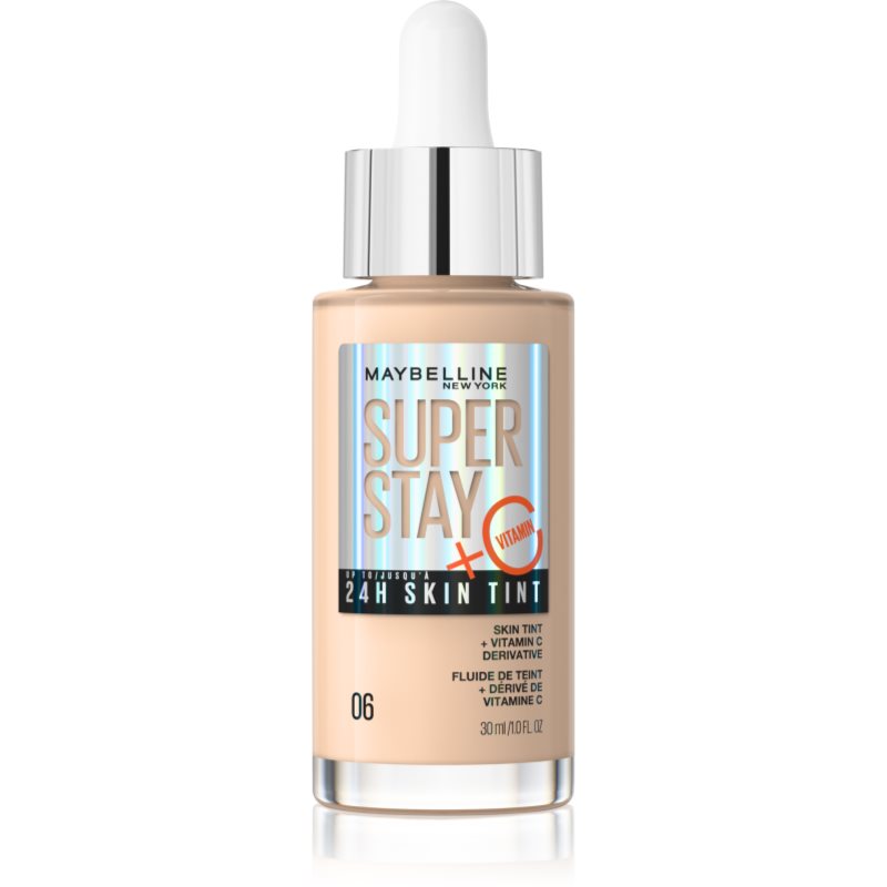 Maybelline Super Stay 24H Skin Tint 06 Długotrwały podkład rozświetlający 30ml