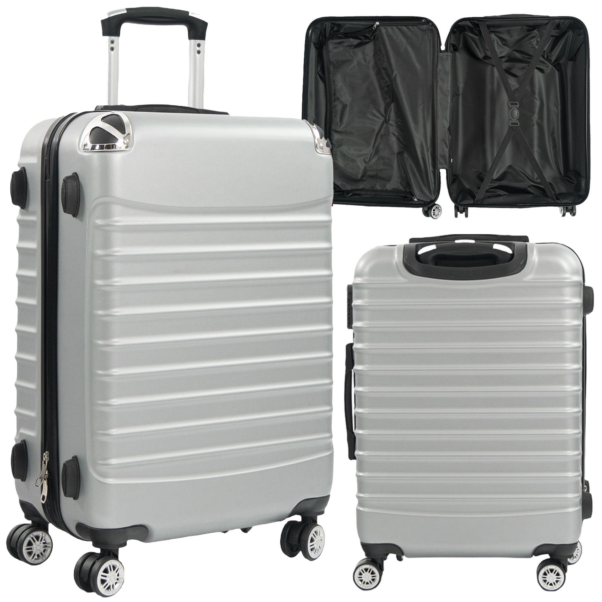 Walizka Artnico 63 l 64x43x25 cm średnia szara