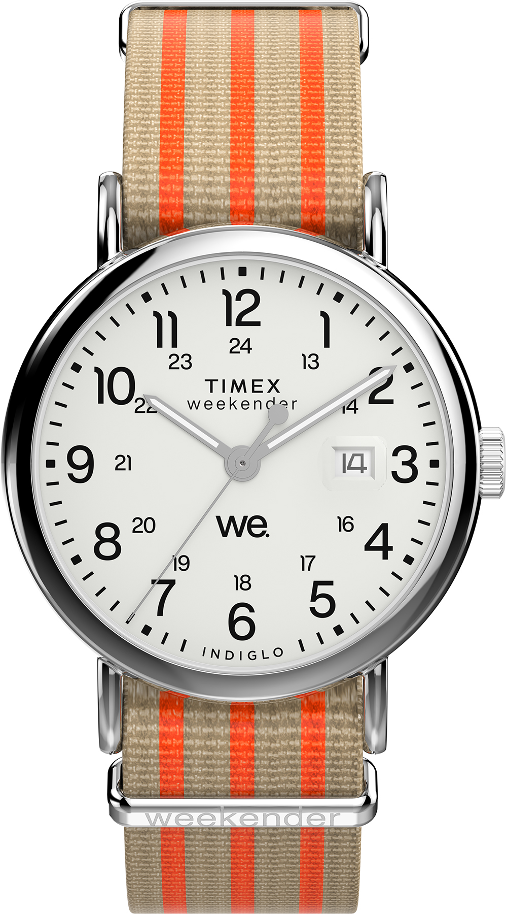Zegarek Timex TW2Y08900 Timex Weekender 40mm Fabric Strap