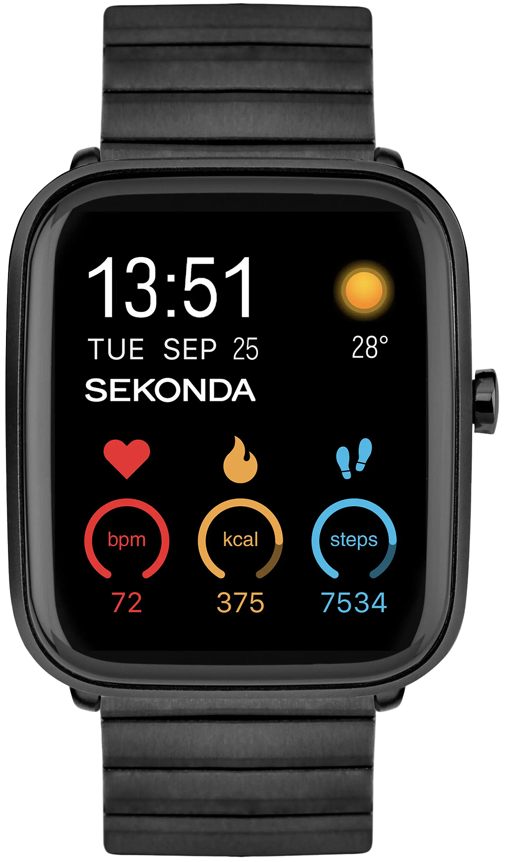 Sekonda 30223 Motion Plus Smart Watch Czarny