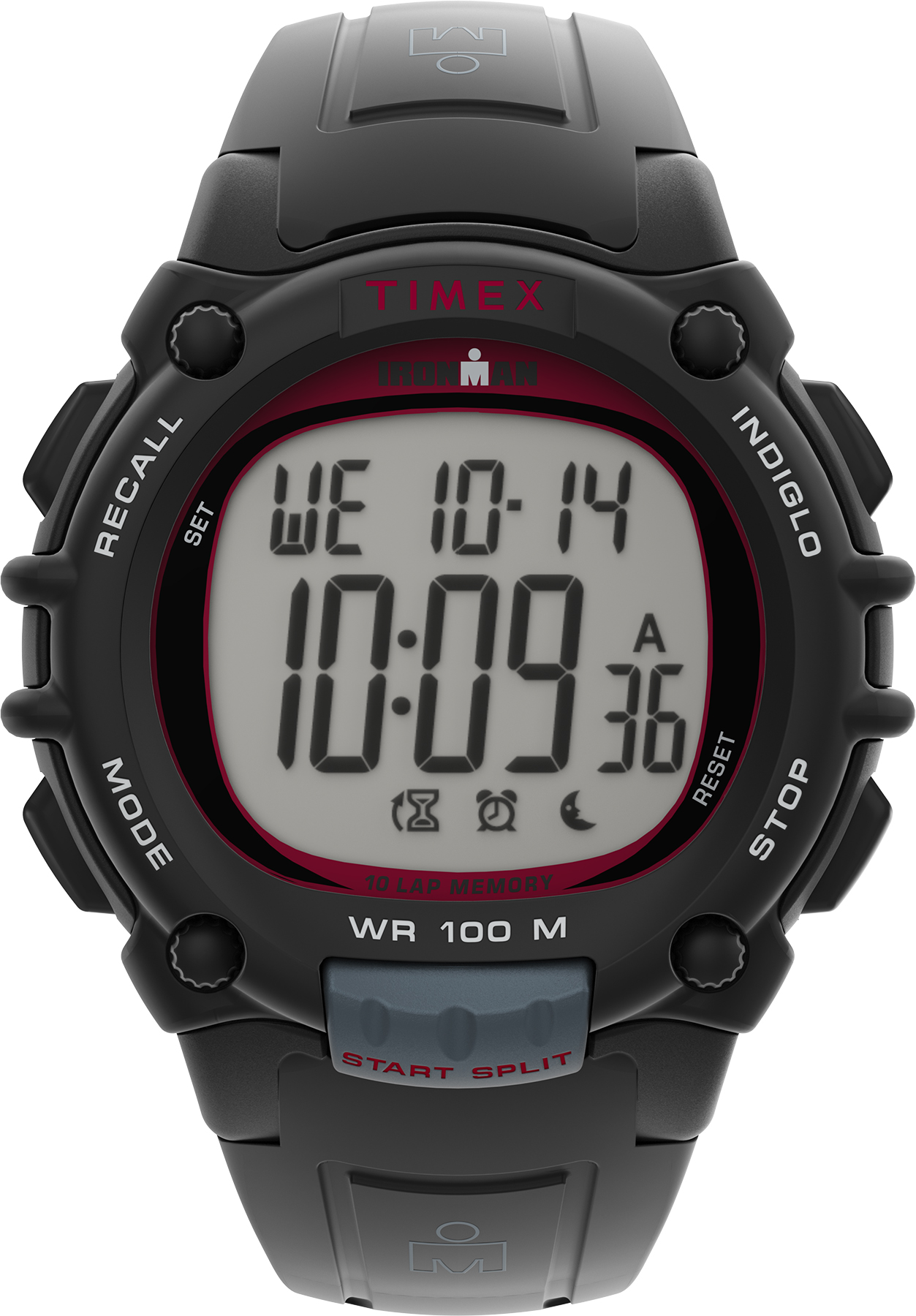 Zegarek Timex TW5M64400 TIMEX® IRONMAN® Classic 10 44mm PU Strap