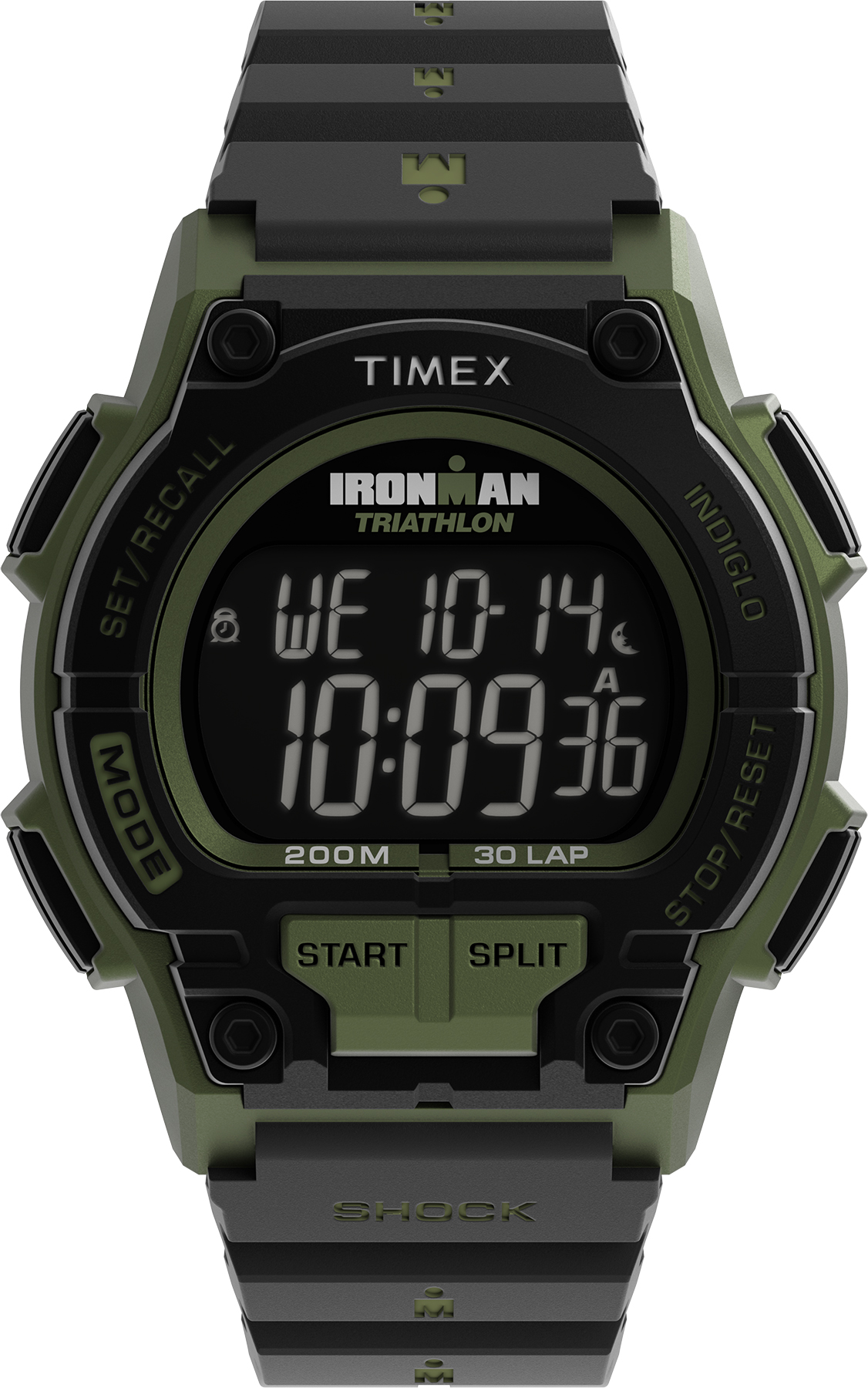 Zegarek Timex TW5M64900 TIMEX® IRONMAN® Shock Endure 42mm Resin Strap