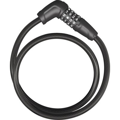 Zapięcie rowerowe ABUS Tresor 6412C/85 + uchwyt SCMU Linka Czarny