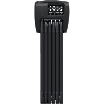 Zapięcie rowerowe ABUS Bordo Combo 6000C/90 + SH Folding lock Składane Czarny