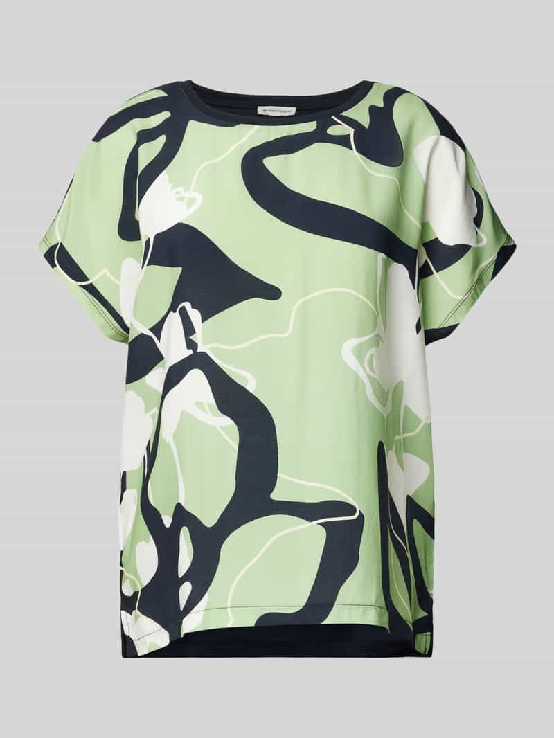 T-shirt o kroju regular fit z mieszanki wiskozy, bawełny i modalu