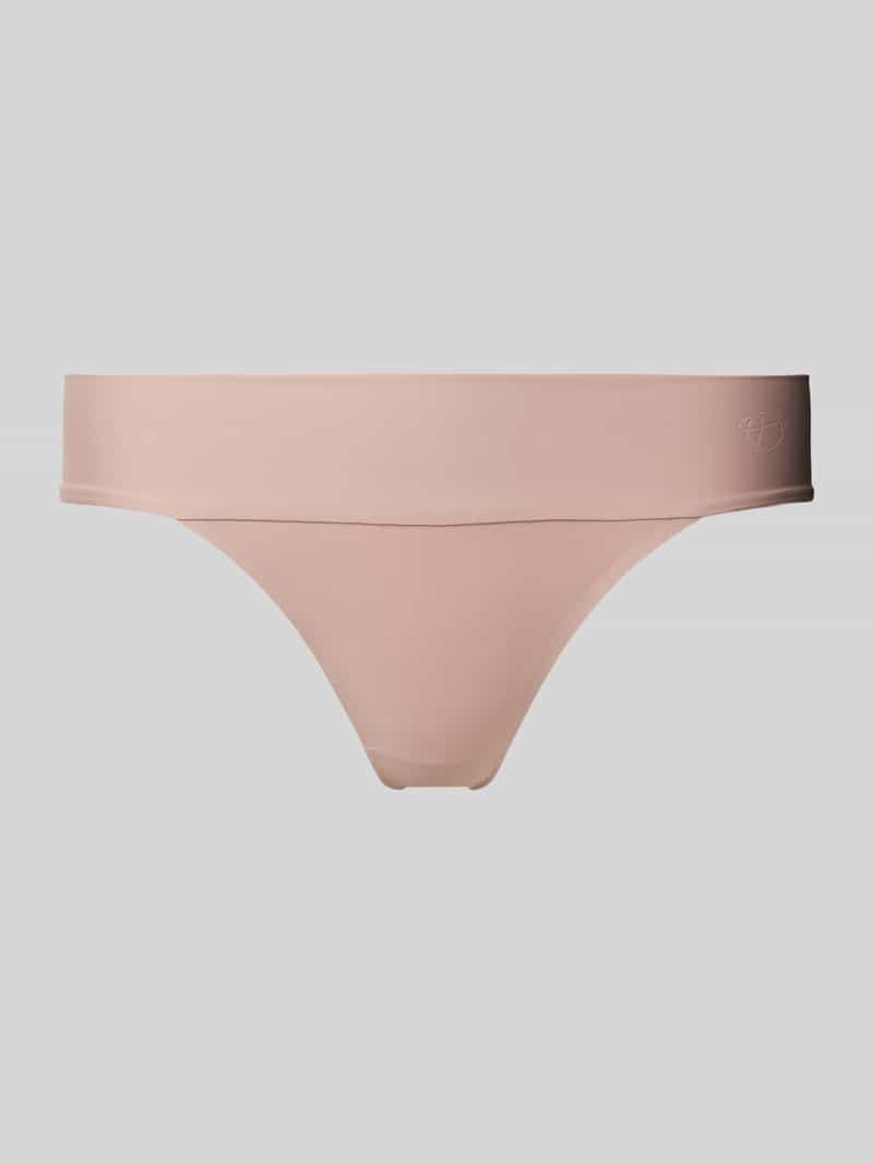 Stringi z szerokim, elastycznym pasem