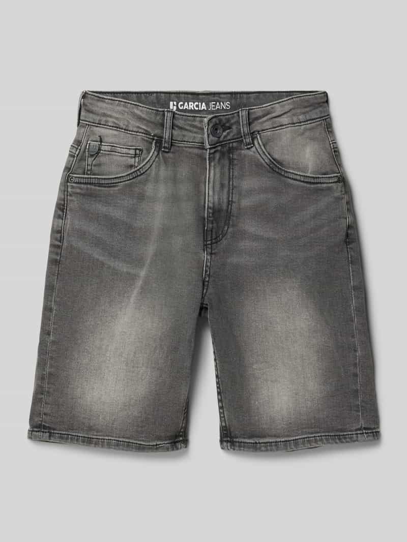 Szorty jeansowe z 5 kieszeniami model ‘Dalino’