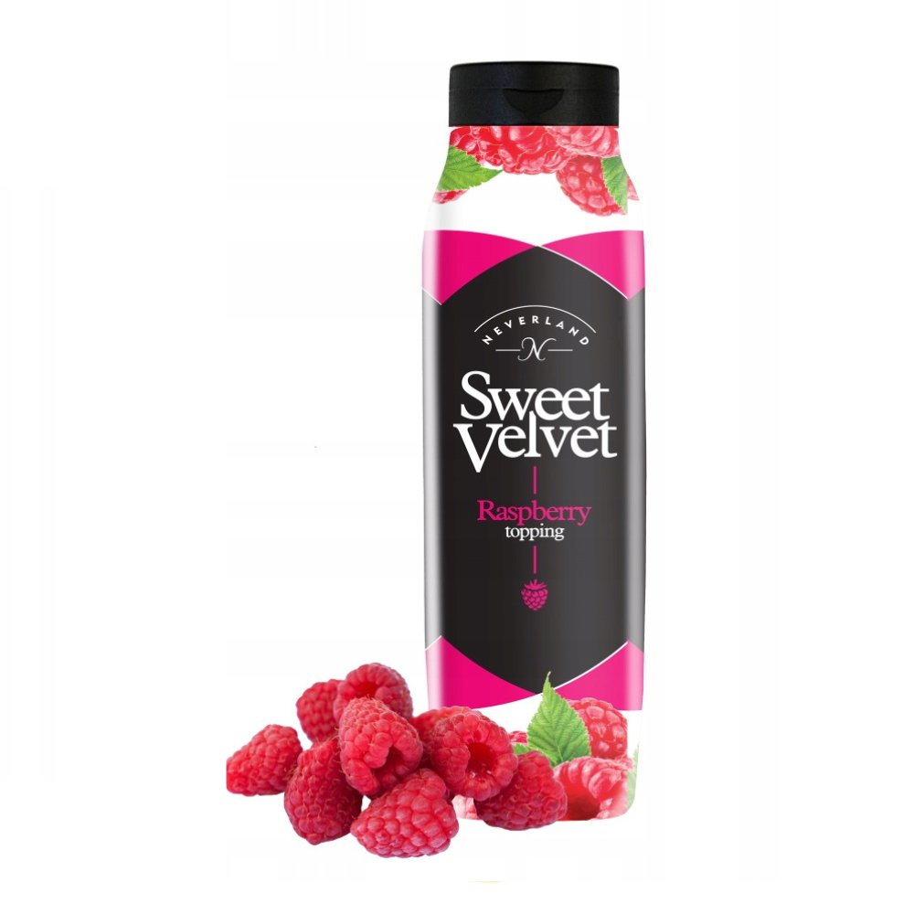 SWEET VELVET Słodki sos o smaku malinowym 1 l