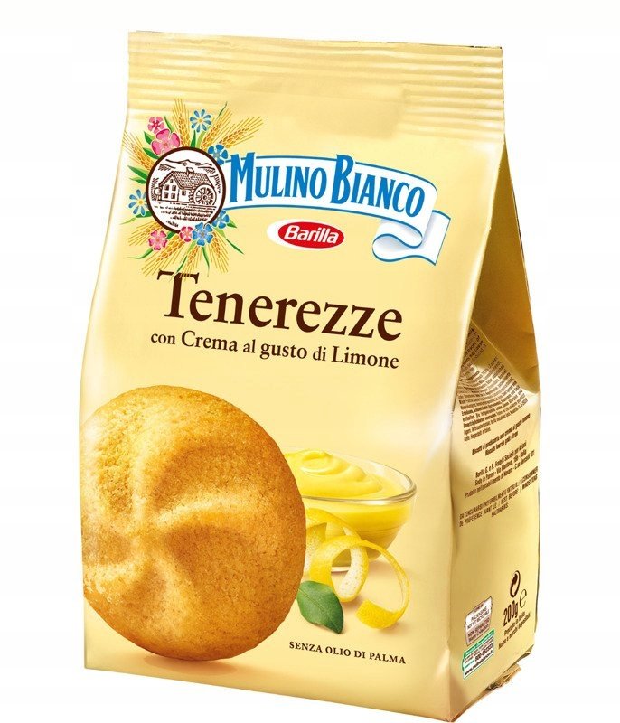 Ciastka kruche krem cytrynowy Tenerezze al Limone 200g - Mulino Bianco