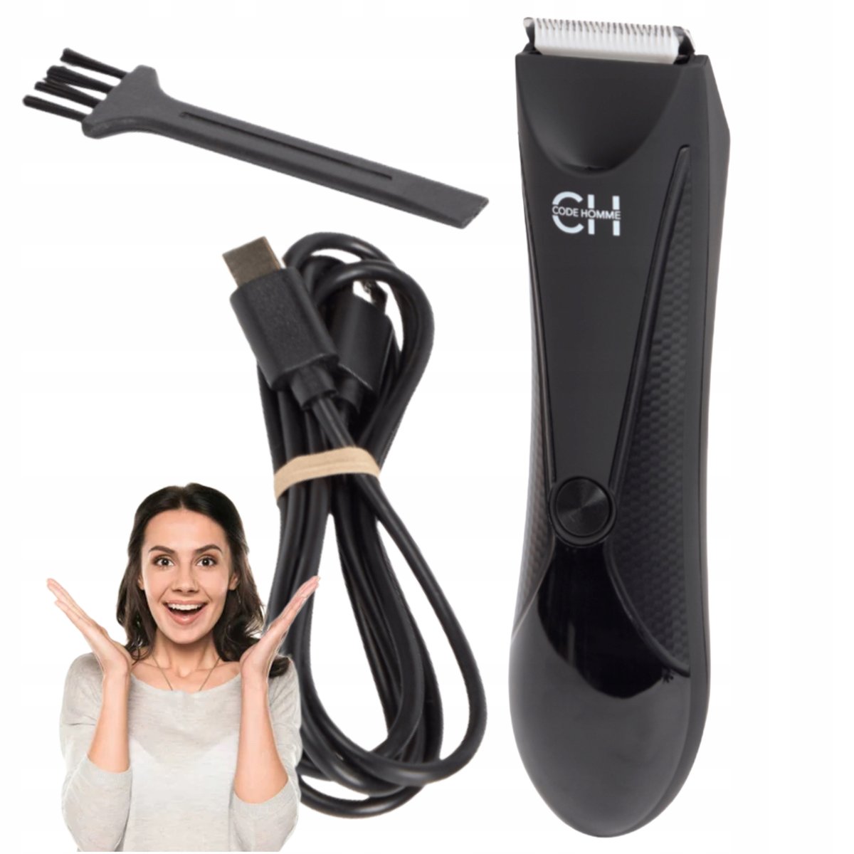 Wodoodporna Wielofunkcyjna Maszynka Do Strzyżenia Bezprzewodowa 5W1 Premium