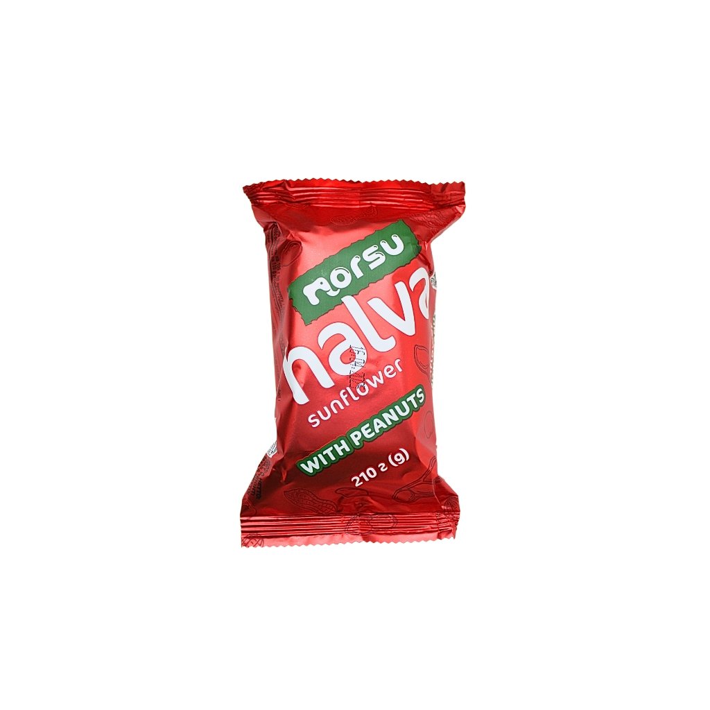 Chałwa słonecznikowa z orzeszkami ziemnymi 