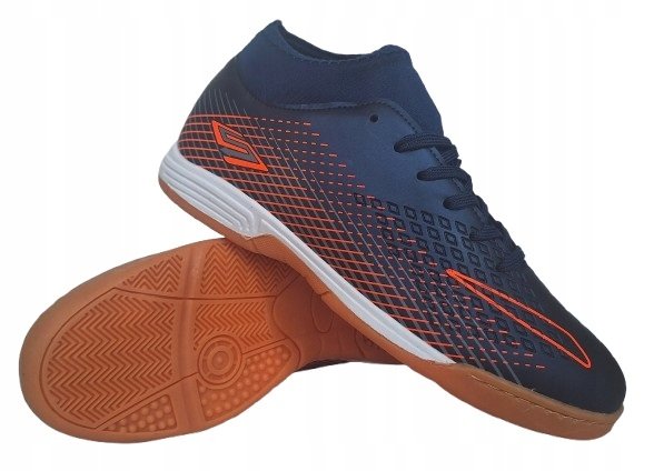 Buty sportowe piłkarskie halówki ze skarpetą na orlik halę salę futsal 37