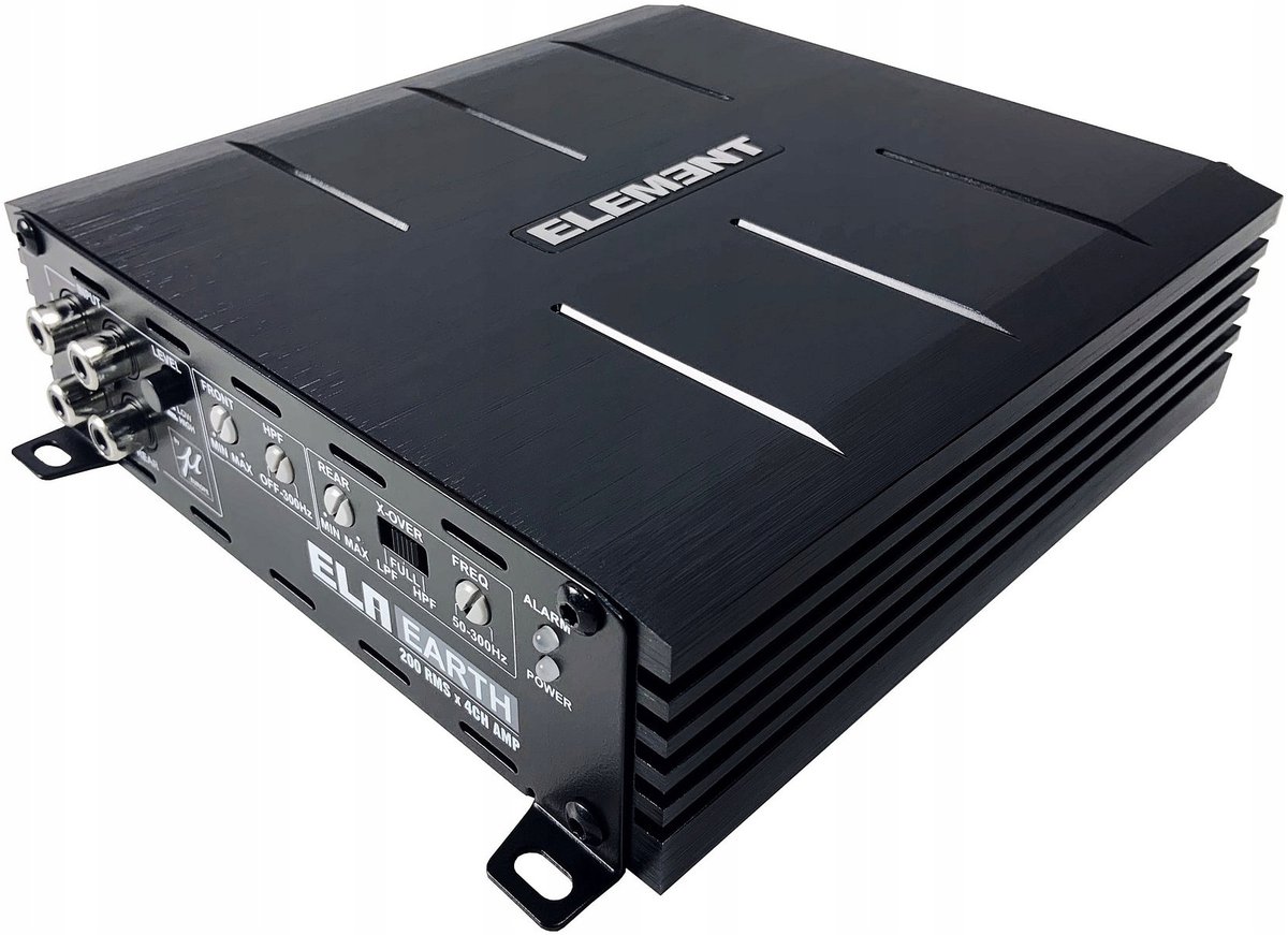 u-Dimension ELA EARTH Wzmacniacz SAMOCHODOWY 4-kanałowy 4x125-200W/2x400RMS
