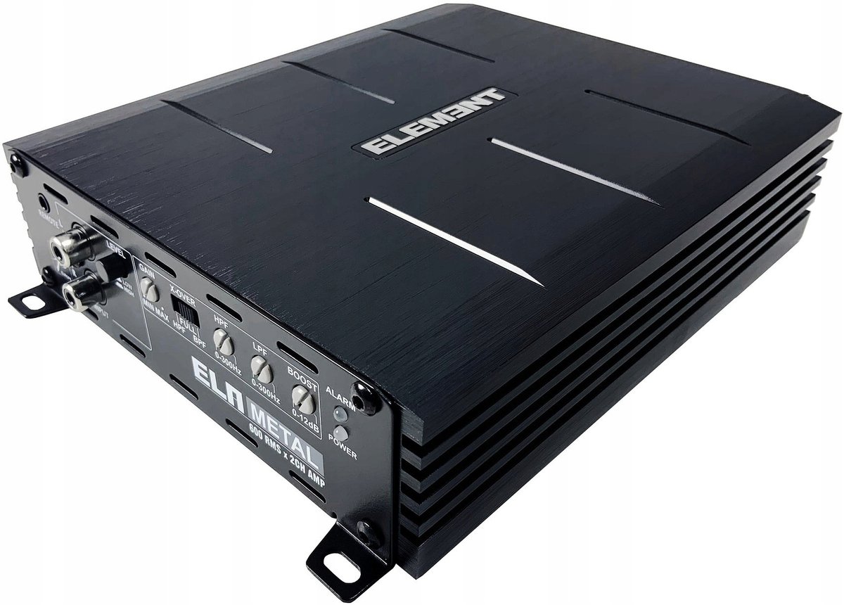 u-Dimension ELA METAL Wzmacniacz SAMOCHODOWY 2-kanałowy 2x300-600/1x1200RMS