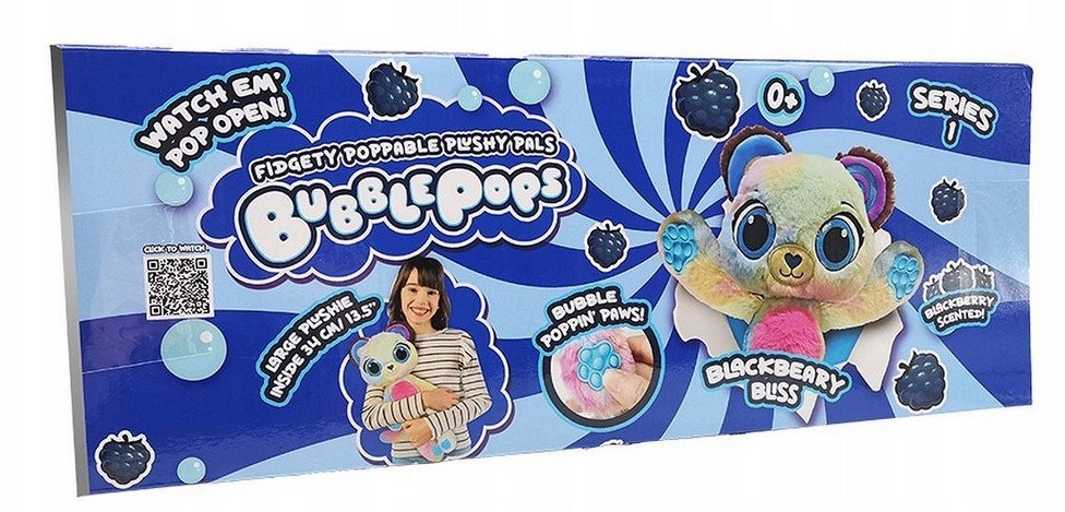 BUBBLE POPS PACHNĄCE MASKOTKI BLACKBERRY BLISS