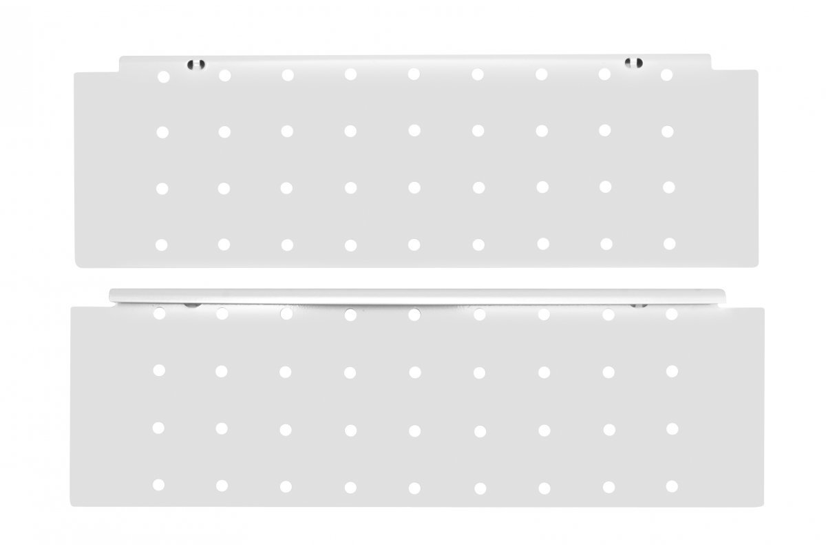 Bok Gtv Modern Box, Perforowany, Podwójny, H=210 Mm, L=450 Mm, Szary