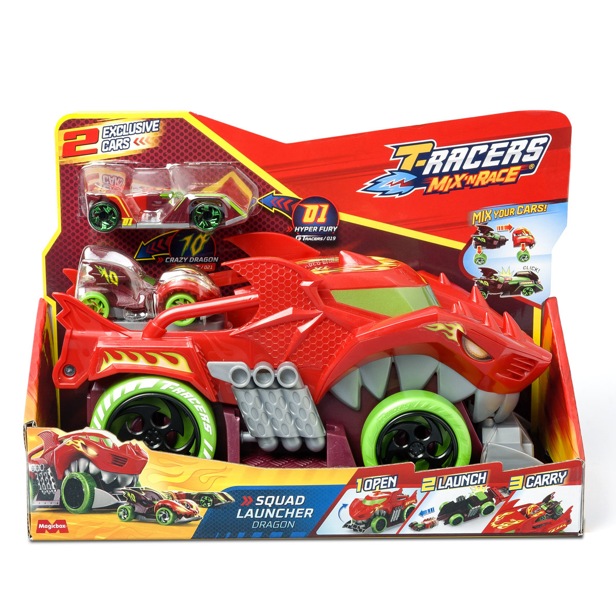T-Racers S - Playset 1x4 Dragon Squad Launcher (V.0)