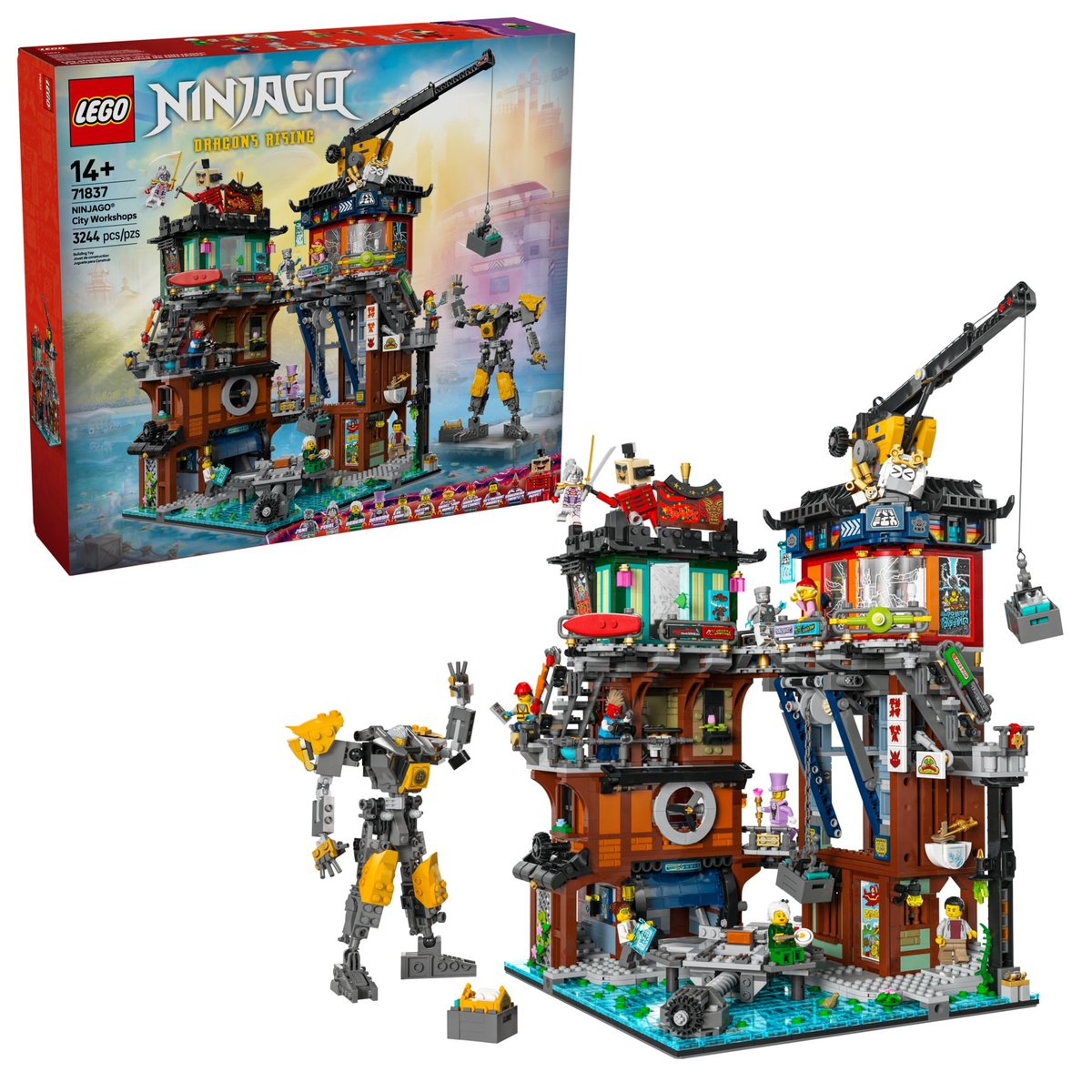LEGO 71837 Ninjago Warsztaty w mieście NINJAGO