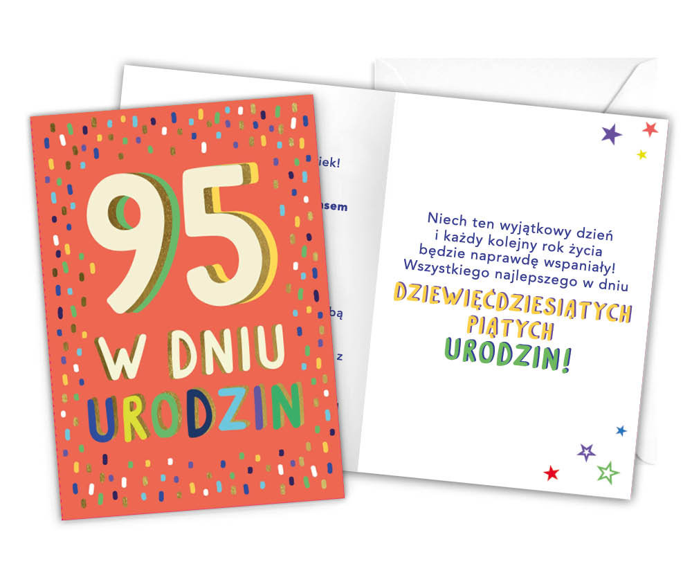 Karnet LKL-095 95. urodziny