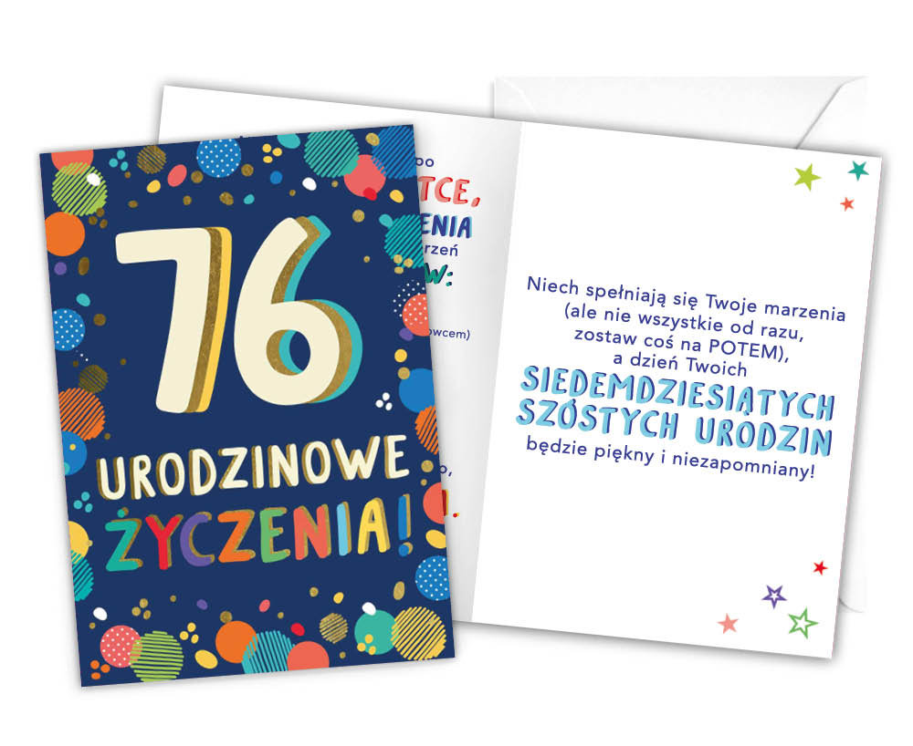 Karnet LKL-083 76. urodziny