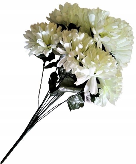 Bukiet chryzantema biała 45cm
