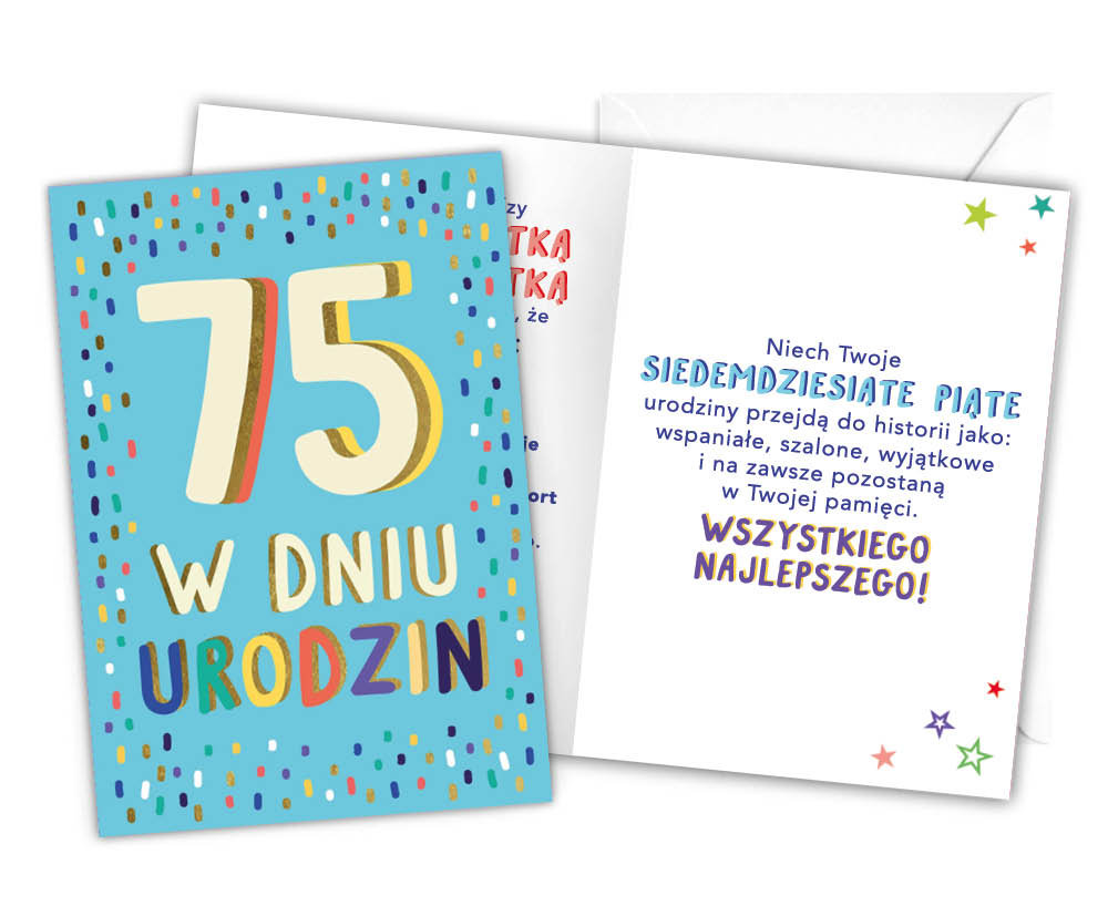 Karnet LKL-082 75. urodziny