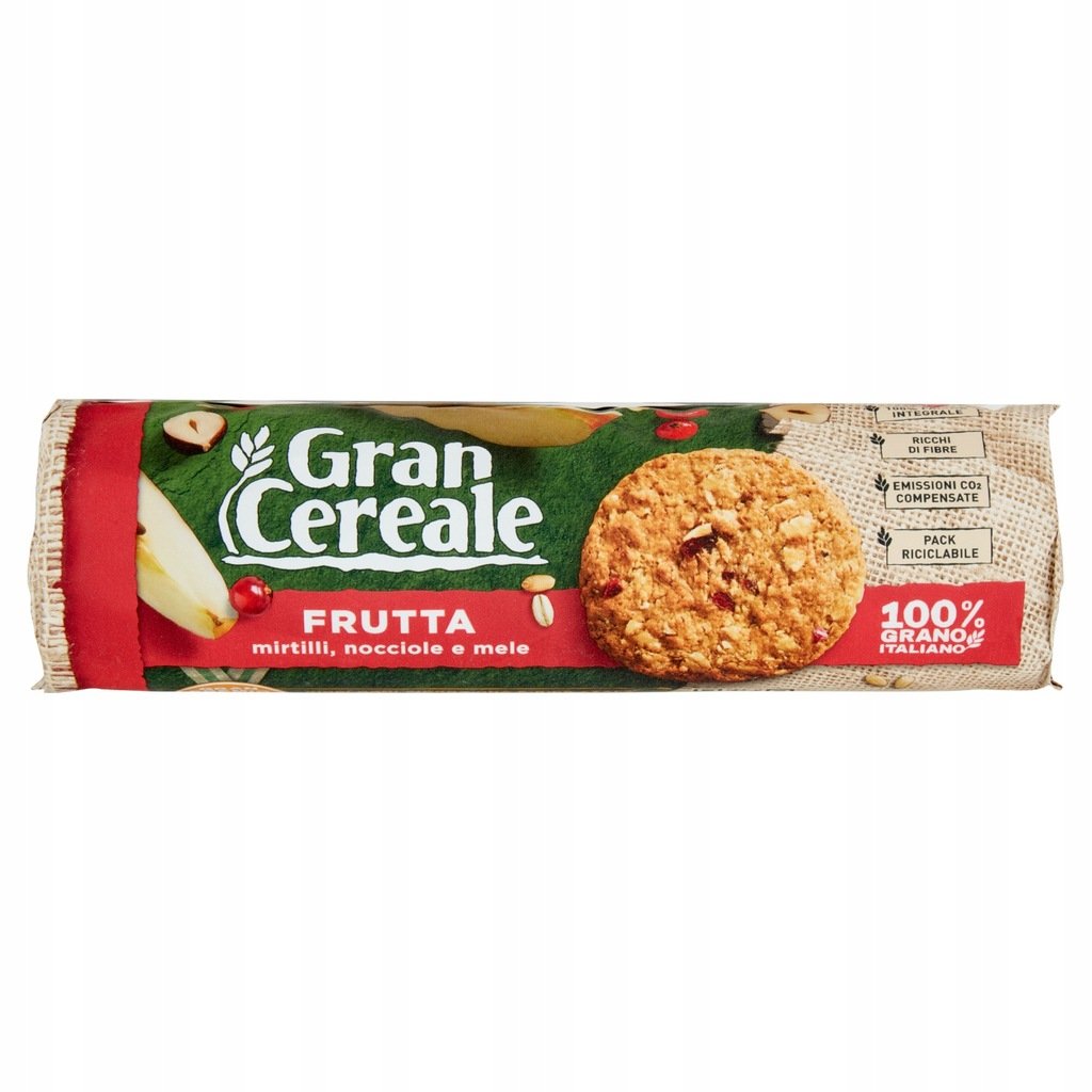 Ciastka zbożowe włoskie z owocami 250g - Gran Cereale