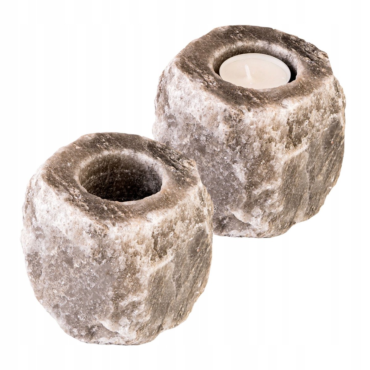 Świecznik solny naturalny 1-2kg jonizator tealight