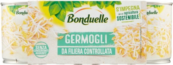 Kiełki Germogli z fasoli mung 3x200g - Bonduelle włoskie