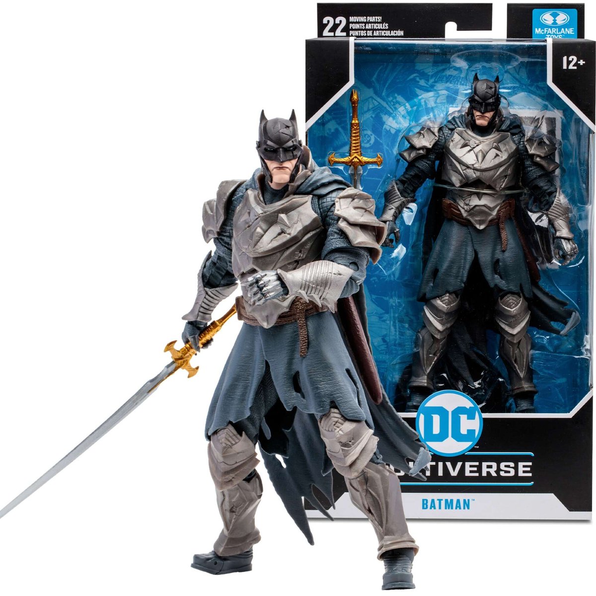 Batman figurka bohatera Dark Knights of Steel 18 cm