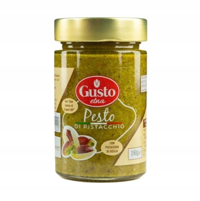 Gusto Etna pesto pistacjowe do makaronu 190g wytrawne włoskie