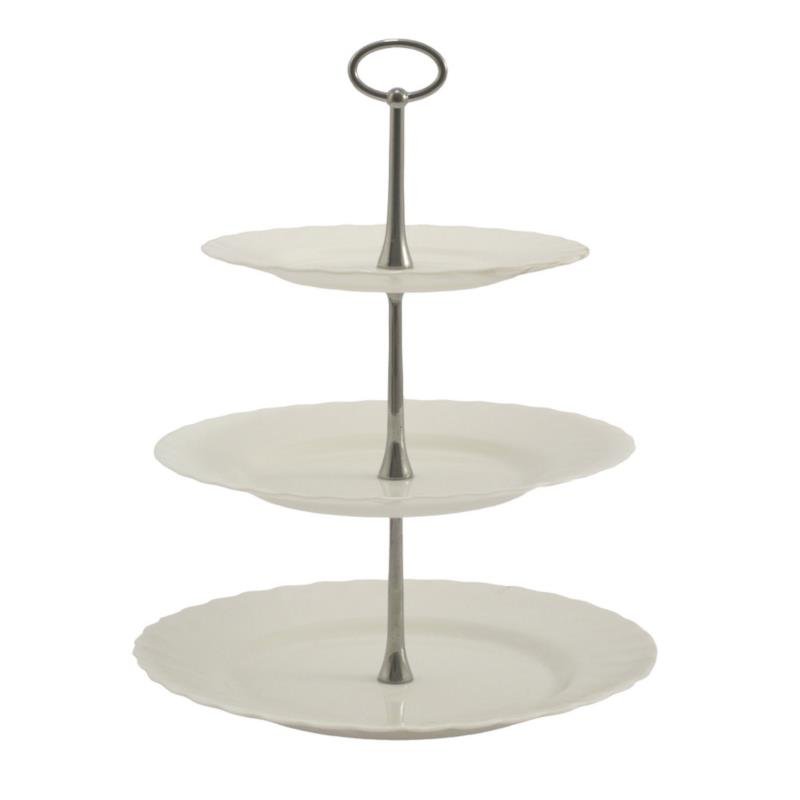 Luminarc Patera trzypoziomowa Trianon 28 cm