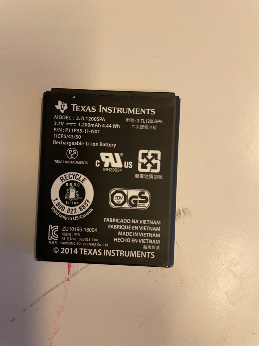 Akumulator do Texas Instruments N2BT-BKT-B