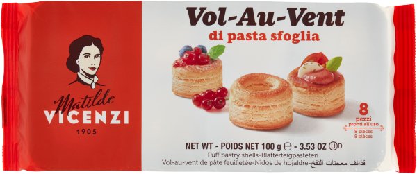 Roladki z ciasta francuskiego Vol Au Vent 100g - Matilde Vicenzi