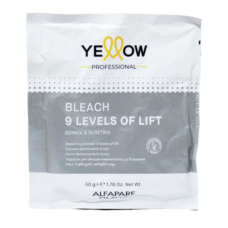 ALFAPARF YELLOW Rozjaśniacz do włosów 9 tonów - 50g - MAŁY