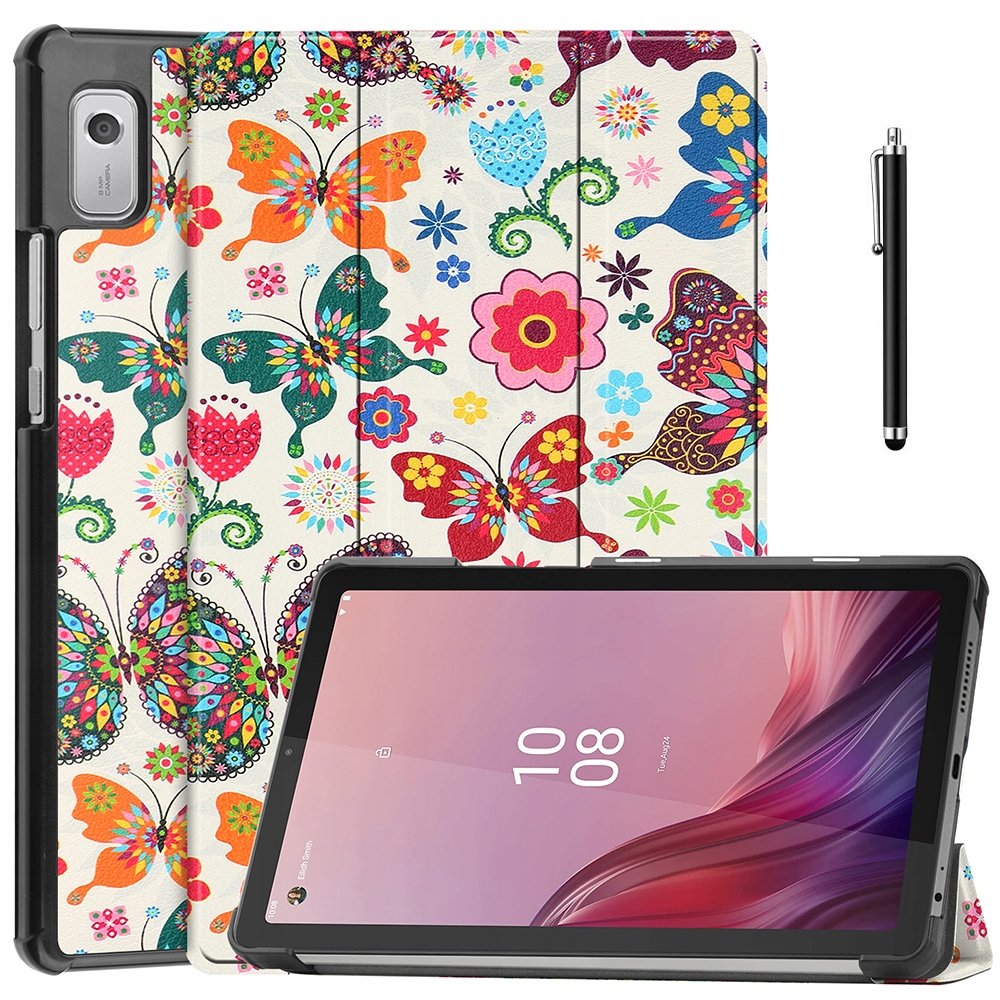 ETUI SMART COVER GRAFIKA do LENOVO TAB M9 TB 310 XU / FU + RYSIK
