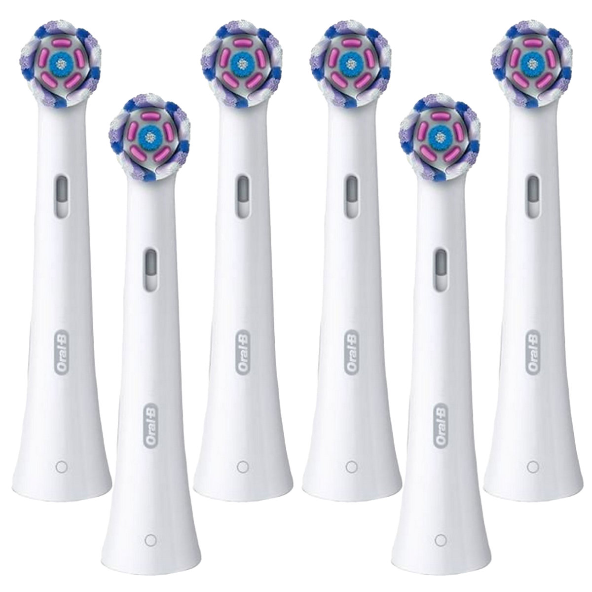 6x Końcówka do szczoteczki elektrycznej Oral-B iO Radiant White