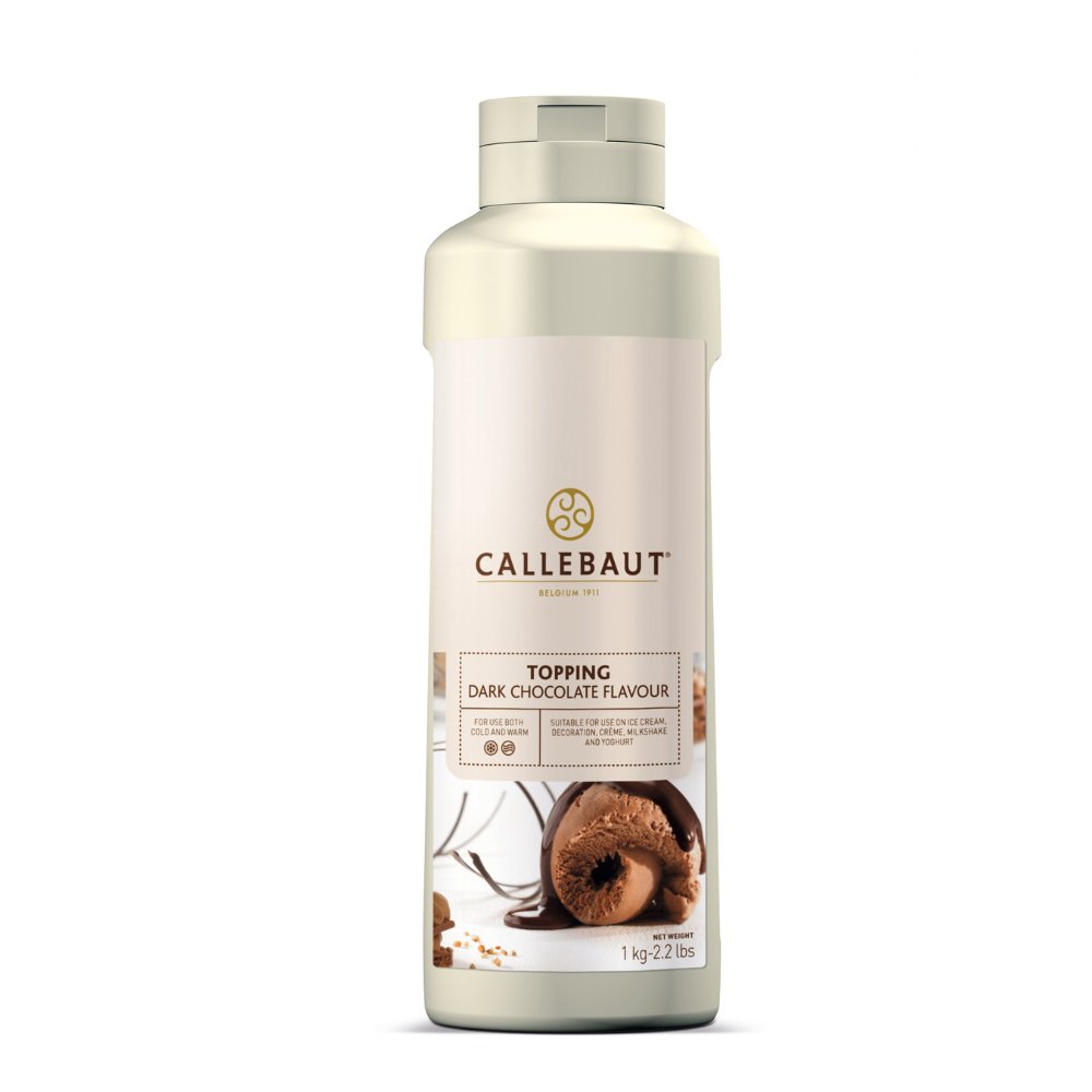 Callebaut Topping czekoladowy - butelka 1kg