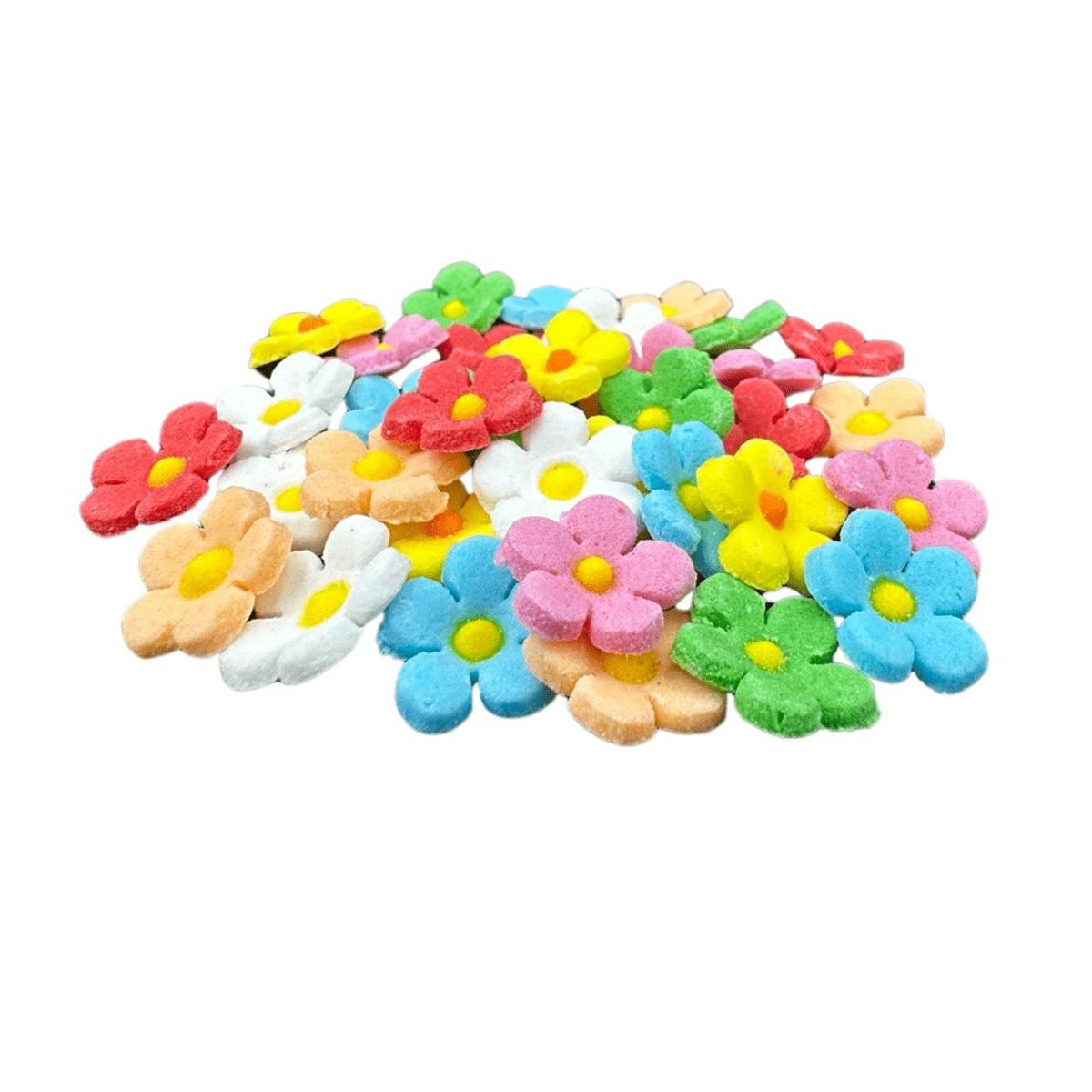 FIGURKA CUKROWA KWIATY LETNIE 35 SZT.