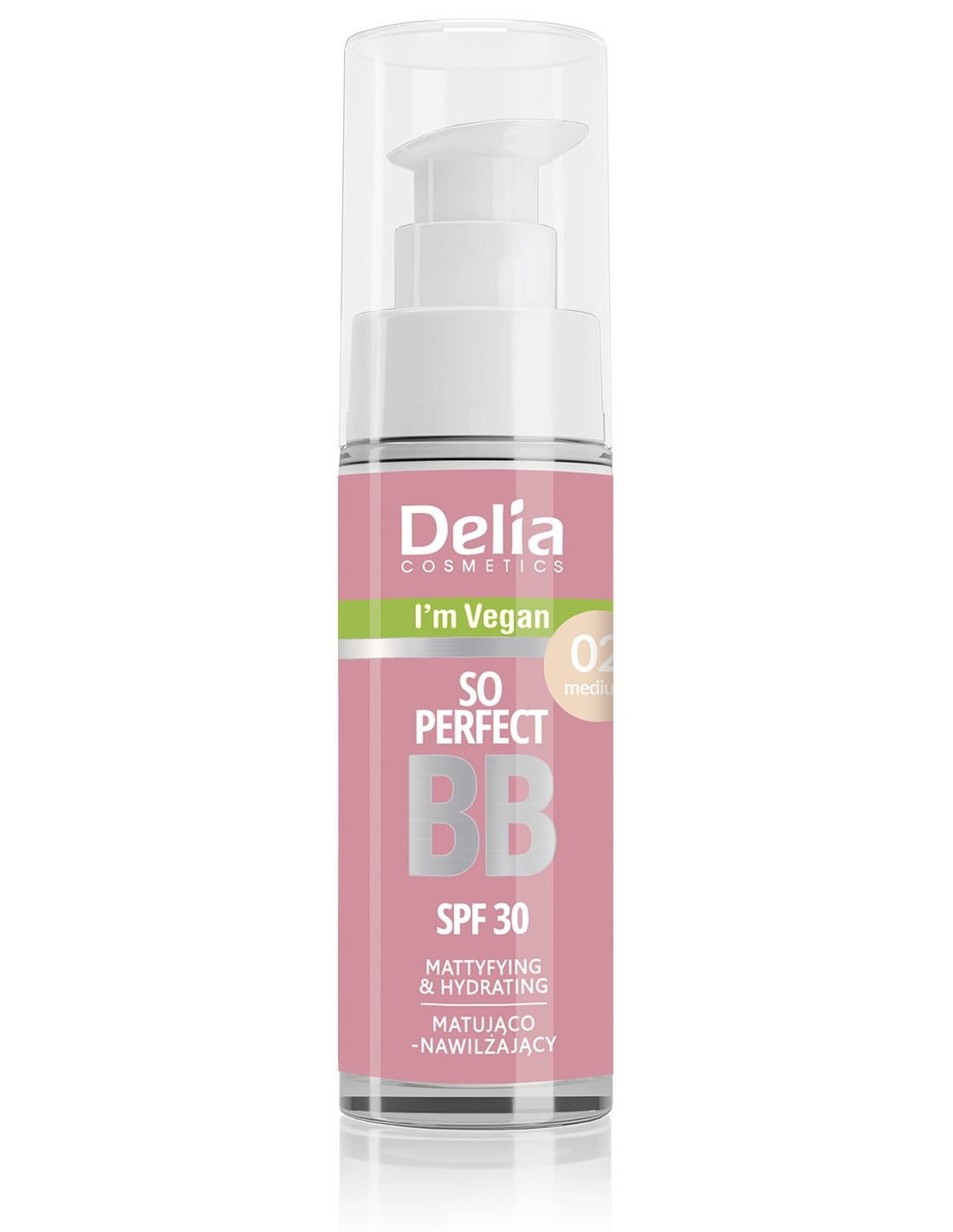 DELIA Krem BB So Perfect SPF 30, 02 MEDIUM