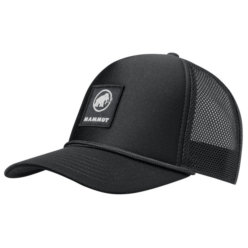 Bejsbolówka Mammut Crag Cap Logo Rozmiar: S-M / Kolor: czarny