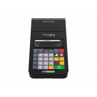 Kasa fiskalna NOVITUS NANO II ONLINE czarna + terminal kart płatniczych