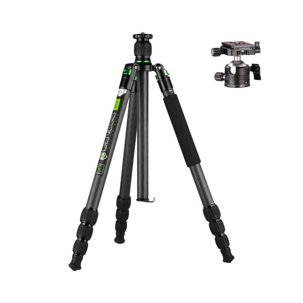 Zestaw Genesis Base C3 Kit zielony - statyw z głowicą BH-36