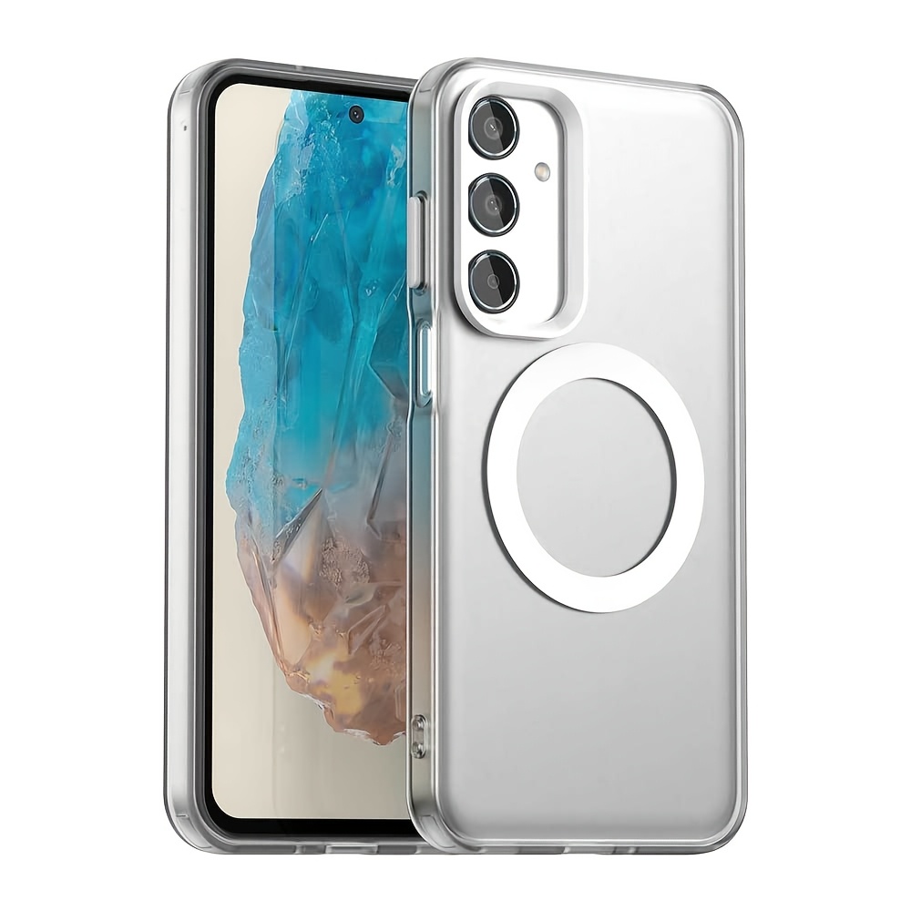 TEMU Etui na telefon: Pasuje do modeli for Samsung Galaxy F15 5G/M15 5G/M35 5G. Matowe etui ochronne z potrójnego materiału o dotyku przypominającym