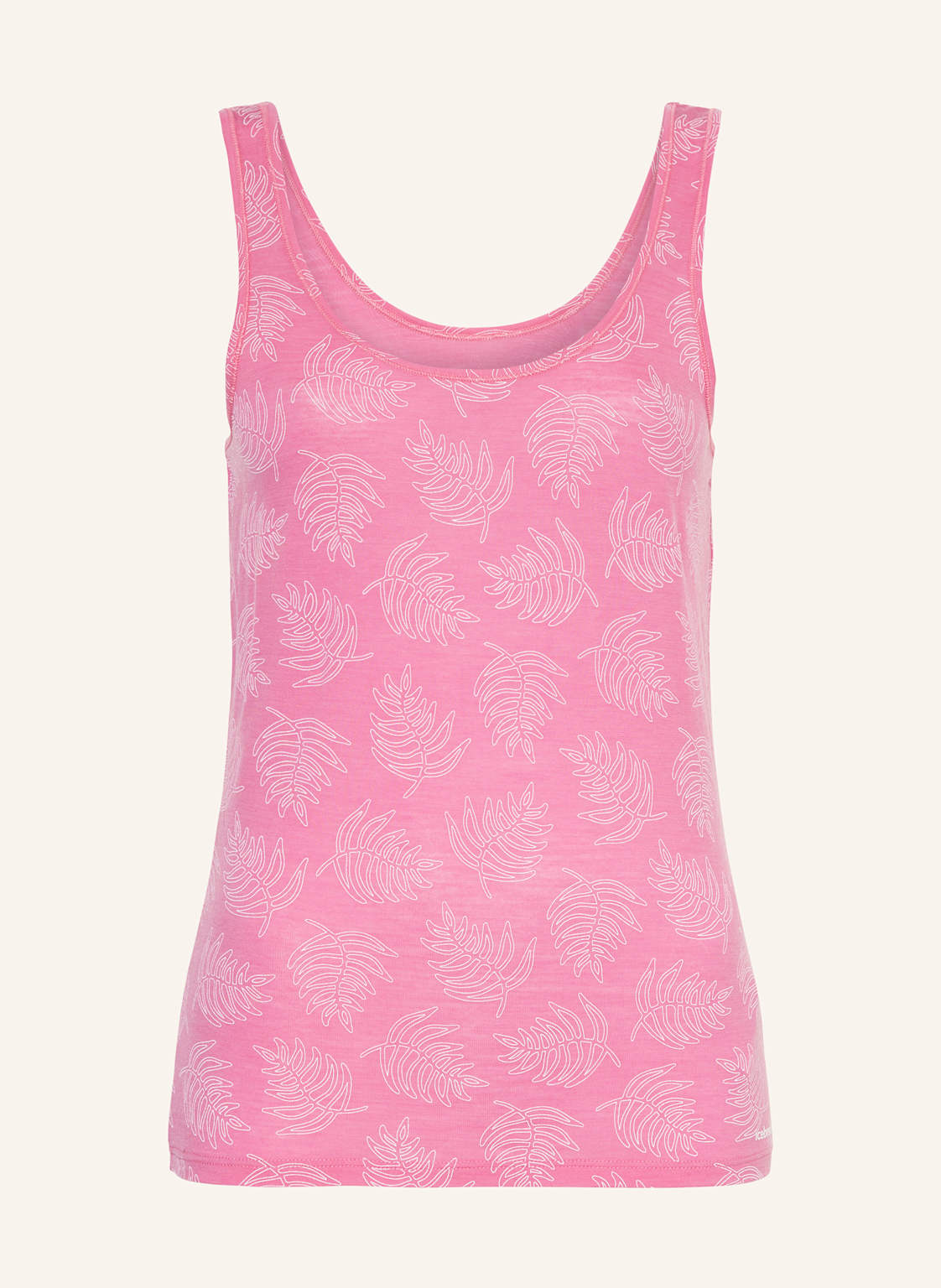 Icebreaker Top, Bielizna Funkcyjna Siren Z Wełny Merino pink