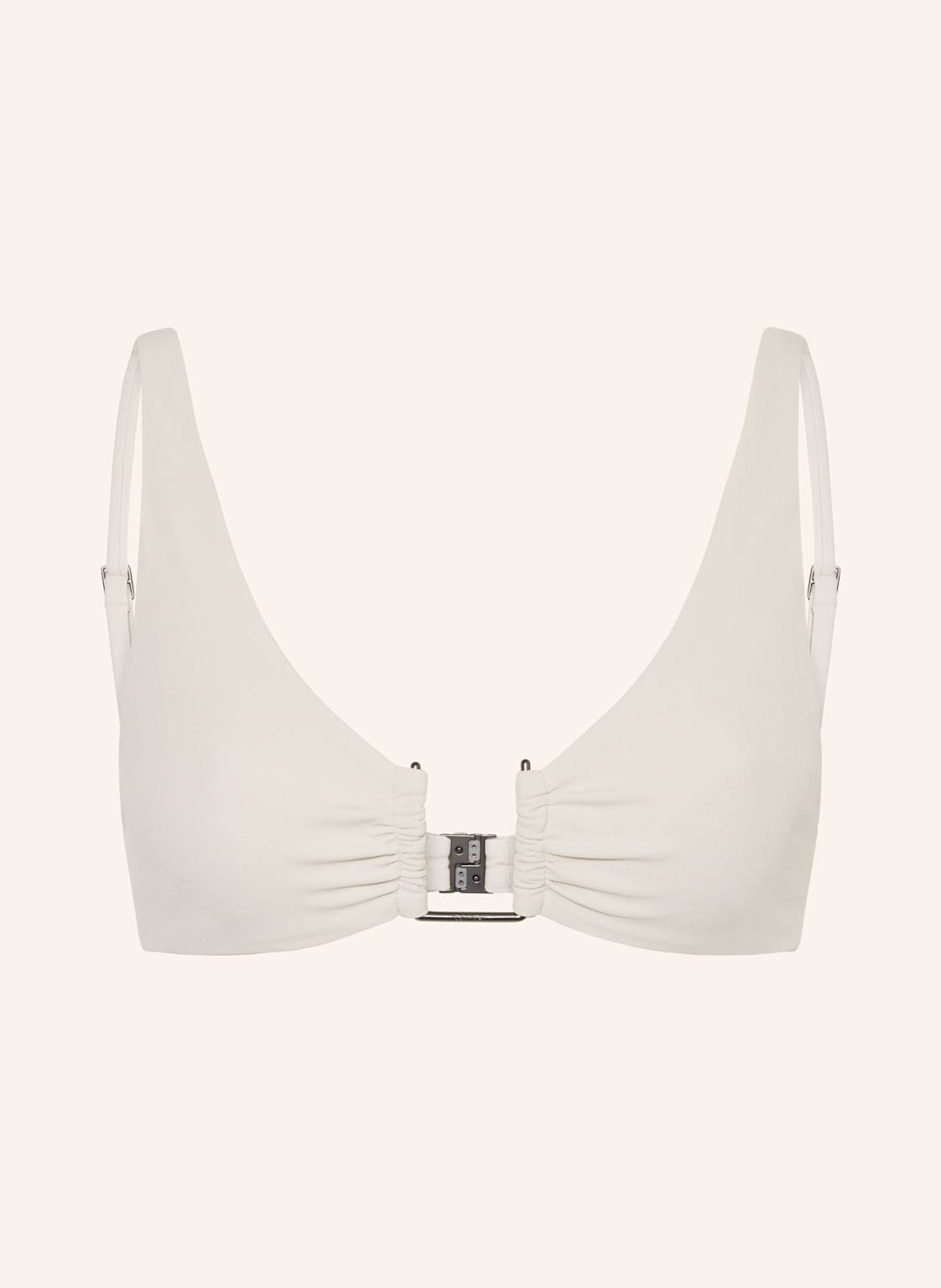 Calvin Klein Góra Od Bikini Bralette Ck Wire weiss