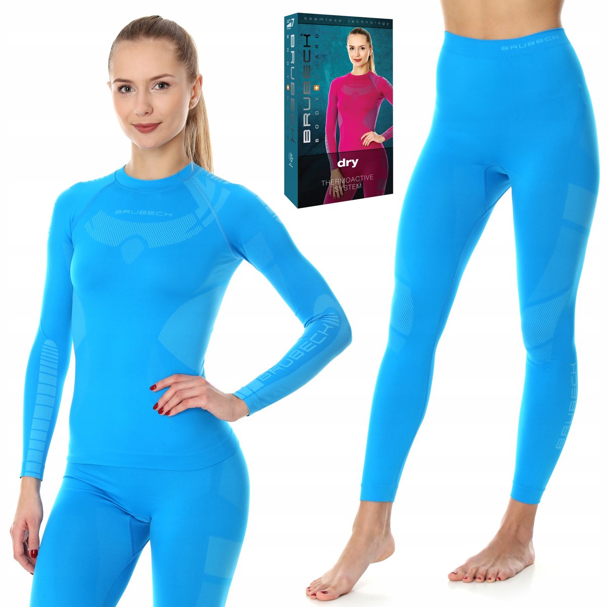 Bielizna Damska Termoaktywna Brubeck Dry Zestaw L